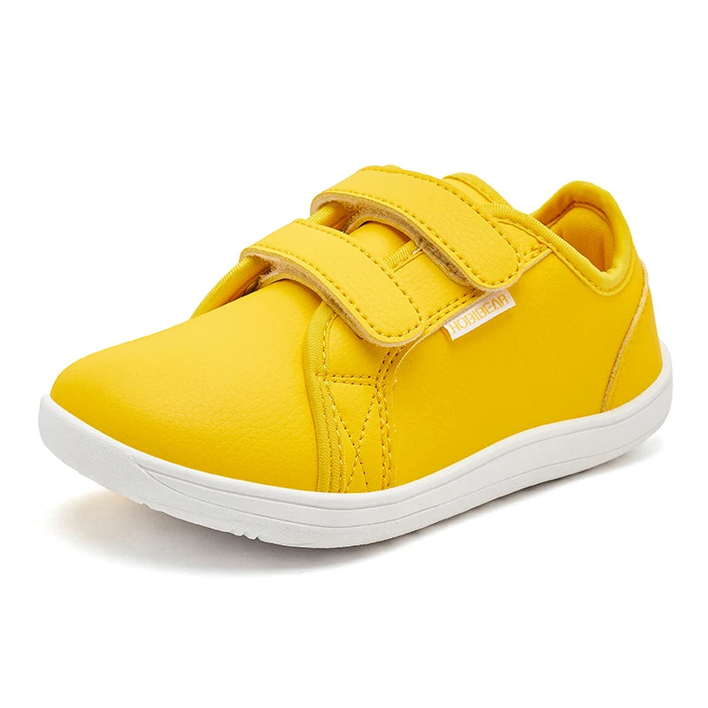 Chaussures Pieds Nus Enfant HOBIBEAR – Sneakers Minimalistes Bout Large Légères Garçon Fille
