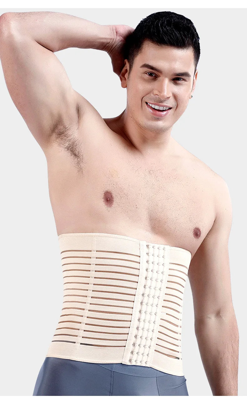 Ceinture Gainante Homme Ventre Plat – Corset Amincissant & Compression Abdominale | Fitness, Sport & Silhouette