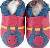 Chaussures Bébé Cuir Mouton Souple Antidérapantes – Premiers Pas Unisexe 0-24 Mois Carozoo