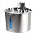 Newpet Fontaine à Eau Chat & Chien 3L – Inox Automatique Ultra Silencieuse | Distributeur avec Filtre