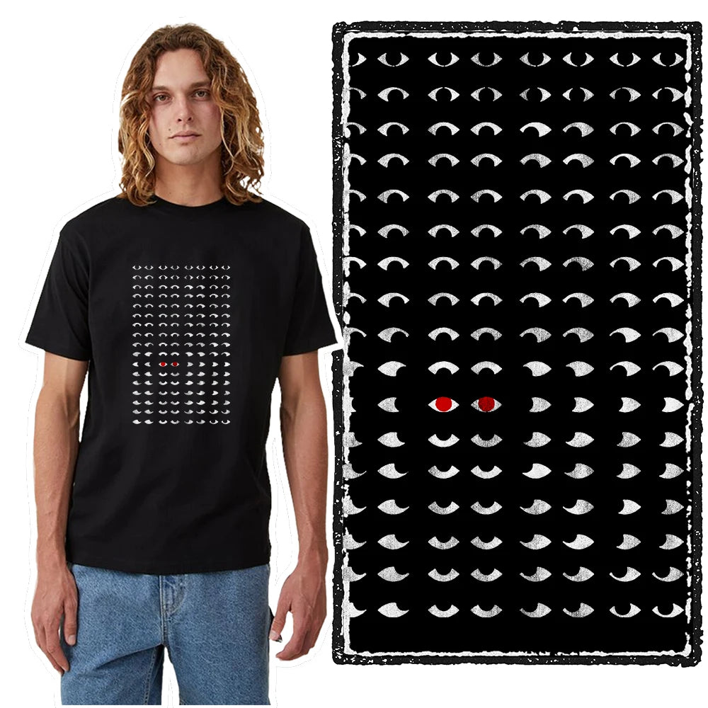 T-Shirt Homme 100% Coton Imprimé Chat Cool Loose Été Manches Courtes Col Rond Casual Tendance – Tee Graphique Félin Streetwear | Mode Homme Premium