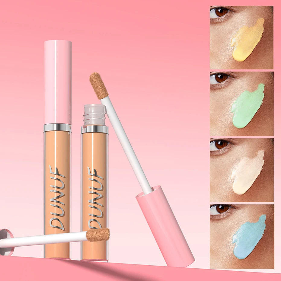 Correcteur Liquide Waterproof – Couvrance Totale Acné & Cernes | Vert, Jaune, Bleu