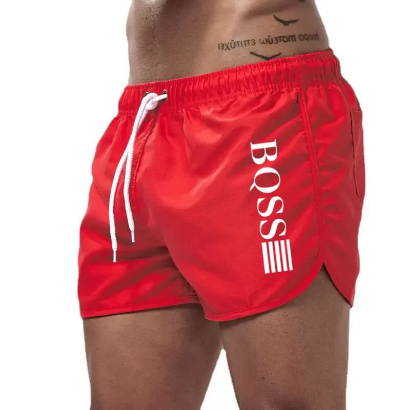Short de Bain Homme Séchage Rapide Respirant Filet – Surf Plage Fitness Natation Taille Élastique Été | Mode Homme Aquatique