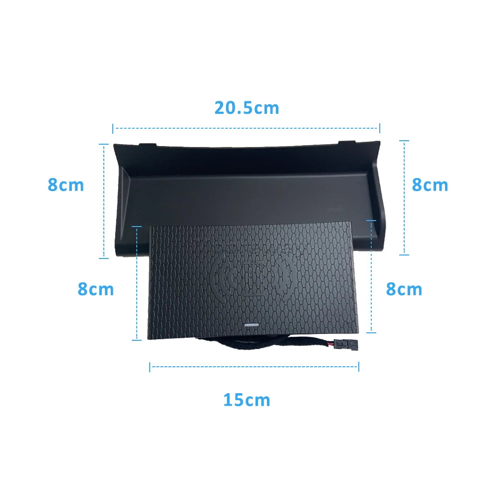 Chargeur Sans Fil Voiture Jaguar XE XF XFL F-Pace 2016-2018 – Charge Rapide Console Centrale