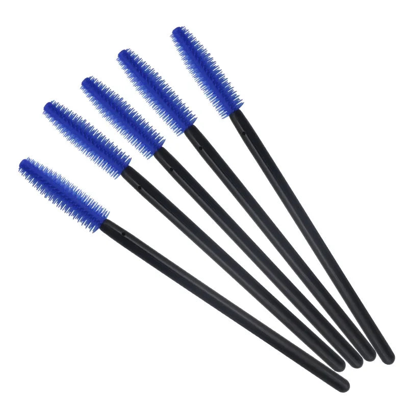 Brosses Silicone Cils Jetables – Lot 50 Pcs | Applicateur Mascara & Extension