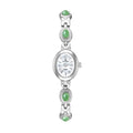 Montre Femme Luxe Jade Bracelet Quartz Dorée – Élégante Fashion Cadeau Idéal