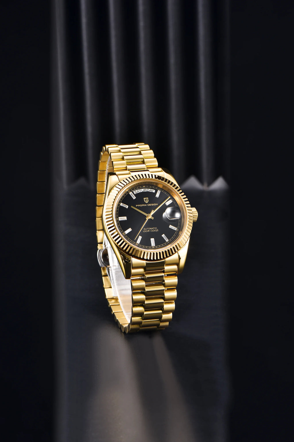 PAGANI DESIGN DD40 2026 Montre Automatique Homme – Verre Saphir AR, Mécanique, Acier Inoxydable | Montre Luxe Homme