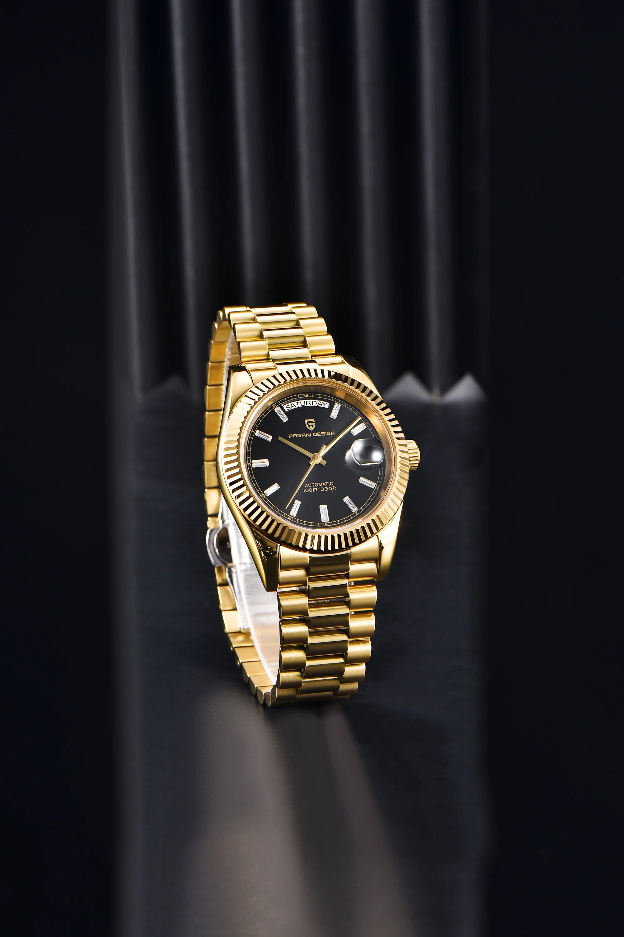 PAGANI DESIGN DD40 2026 Montre Automatique Homme – Verre Saphir AR, Mécanique, Acier Inoxydable | Montre Luxe Homme
