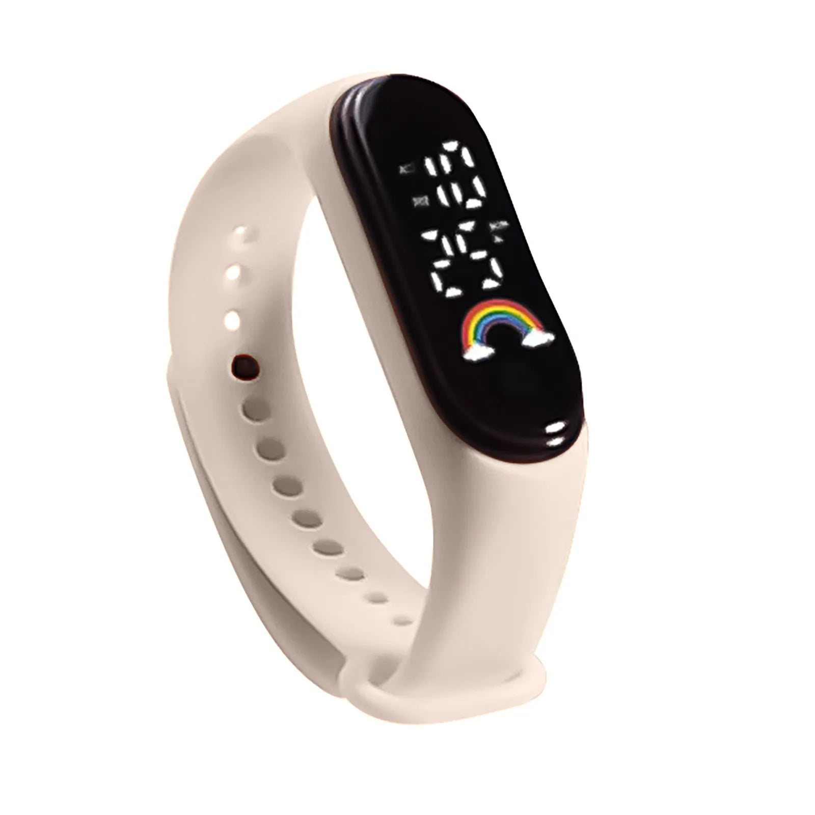 Montre Enfant Fille Garçon LED Tactile Sport – Bracelet Électronique Étanche Tendance 2025