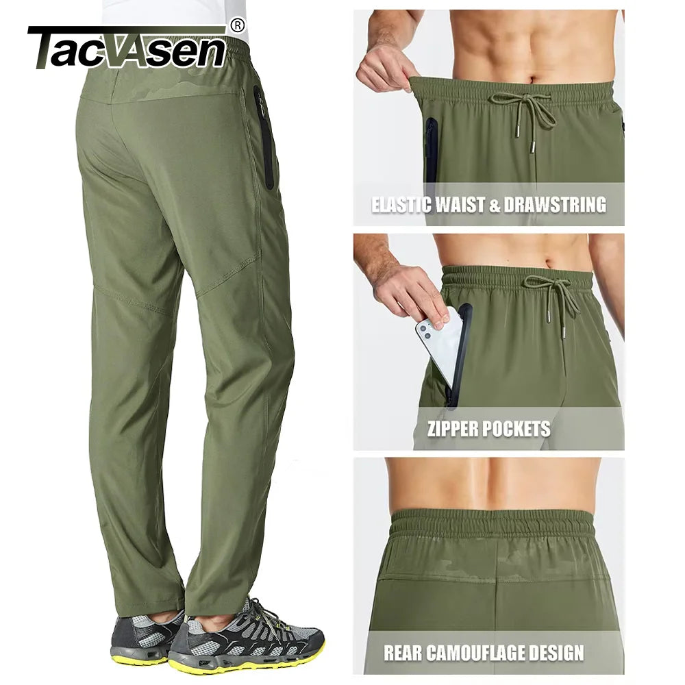 Pantalon Outdoor Homme Séchage Rapide Straight Running Randonnée Élastique Léger Yoga Fitness Jogger Performant Confortable Intemporel – Pantalon Outdoor Premium Séchage Rapide Randonnée | Mode Homme Outdoor Sport Premium