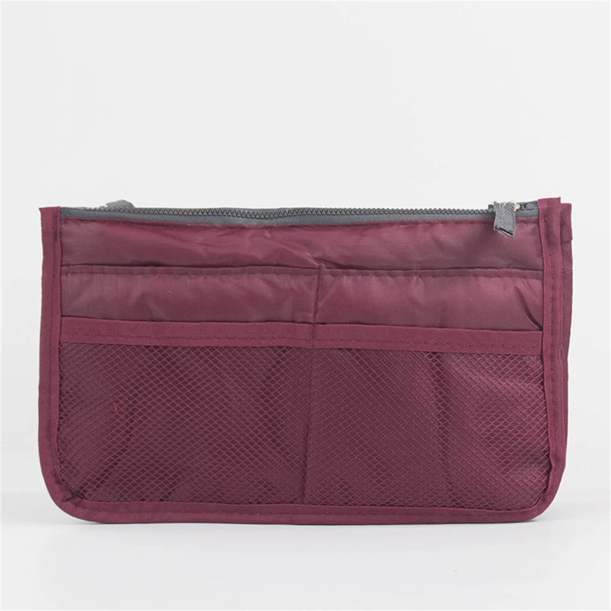Sac Rangement Bi-Fold Double Zip – Grande Capacité | Organisateur Maquillage & Toilette