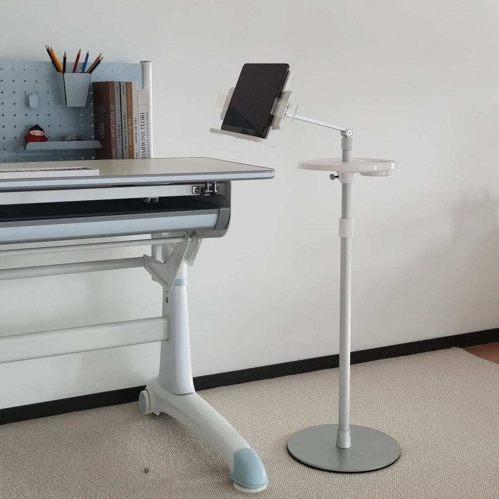 UP-9ZB Pupitre Lecture Aluminium Réglable en Hauteur – Support Livre, Tablette & Laptop | Bureau & Sol