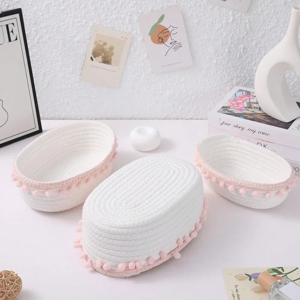 Panier Rangement Cosmétiques & Skincare - Salle de Bain, Bureau & Salon