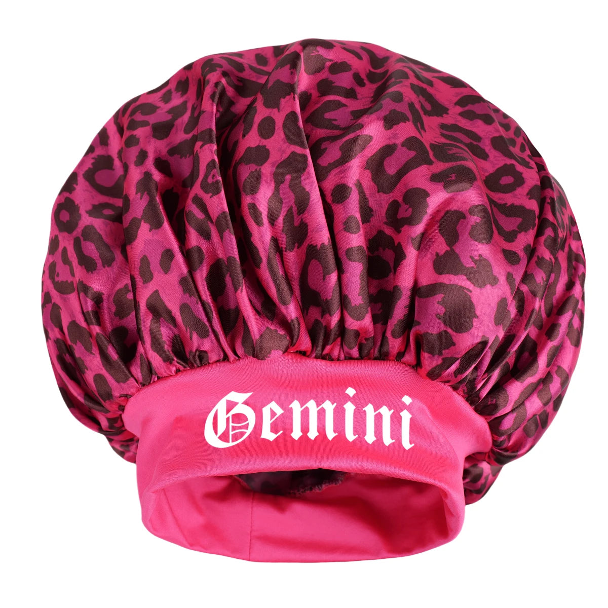 Bonnet Satin Nuit Constellation & Léopard – Protection Cheveux & Peau | Réglable | Soin Capillaire & Skincare Nuit Femme