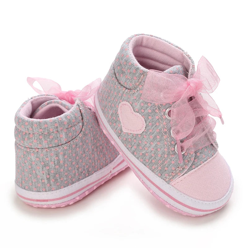 Chaussures Bébé Fille Rose Semelle Souple – Ballerines Légères Confortables Premiers Pas Casual