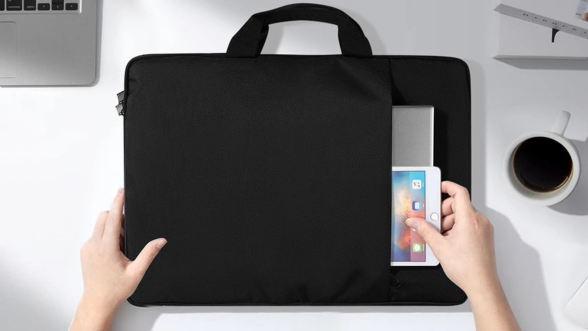 UPERFECT Housse 22'' Waterproof – Sac Transport Moniteur, Laptop & Tablette | Grande Capacité & Poignée Robuste