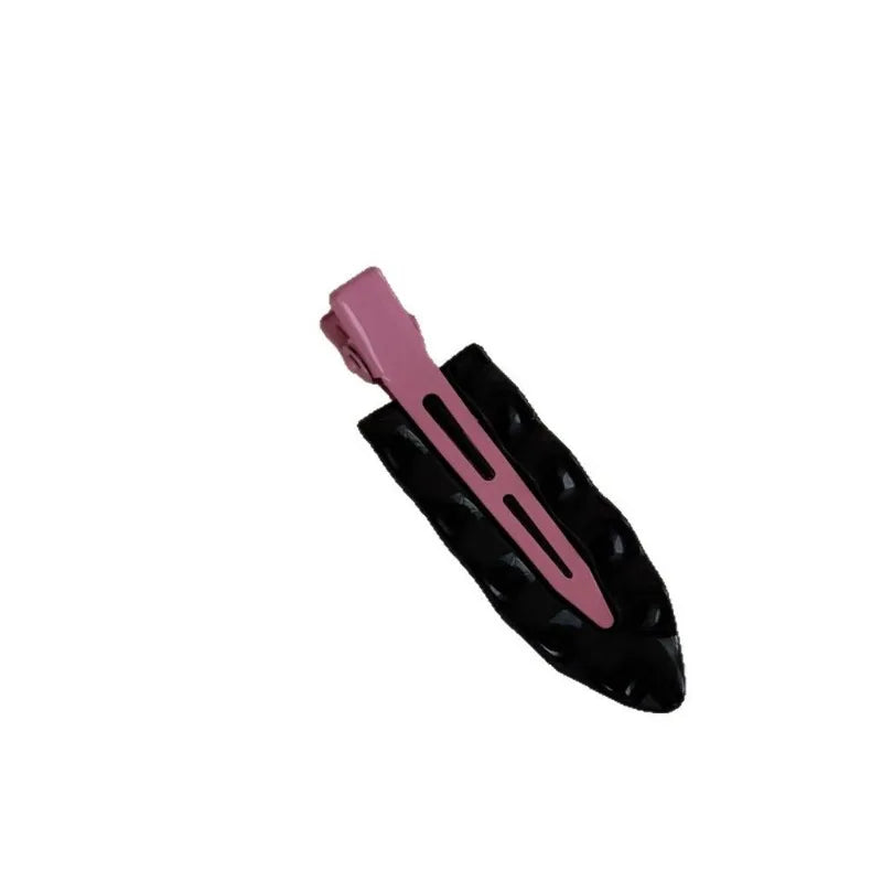 Pince Cheveux Macaron Coréenne – Vague Métallique Sans Couture | Accessoire Frange & Headgear