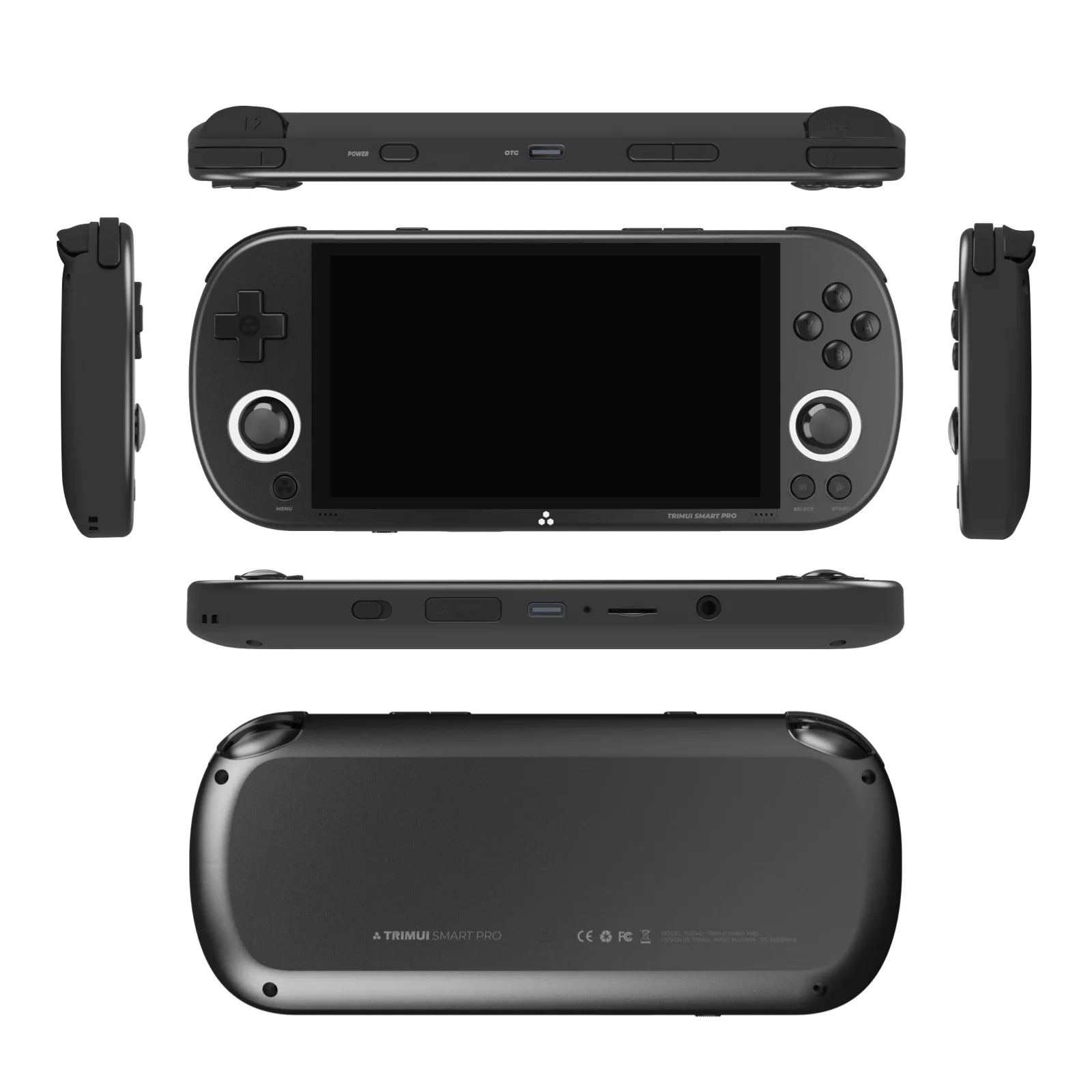 Trimui Smart Pro Console Rétro Portable 4.96'' IPS – Linux, Joystick RGB | Cadeau Gaming Jeux Rétro