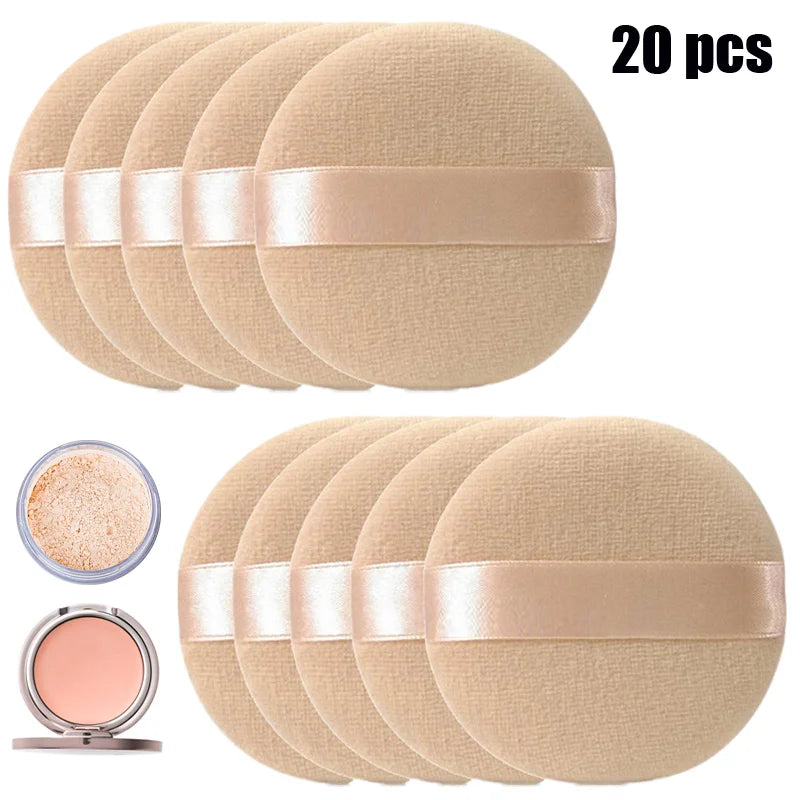 Lot 4 Éponges Maquillage Blender Puff Tendance – Fond de Teint & Poudre | Application Douce & Précise | Accessoire Beauté