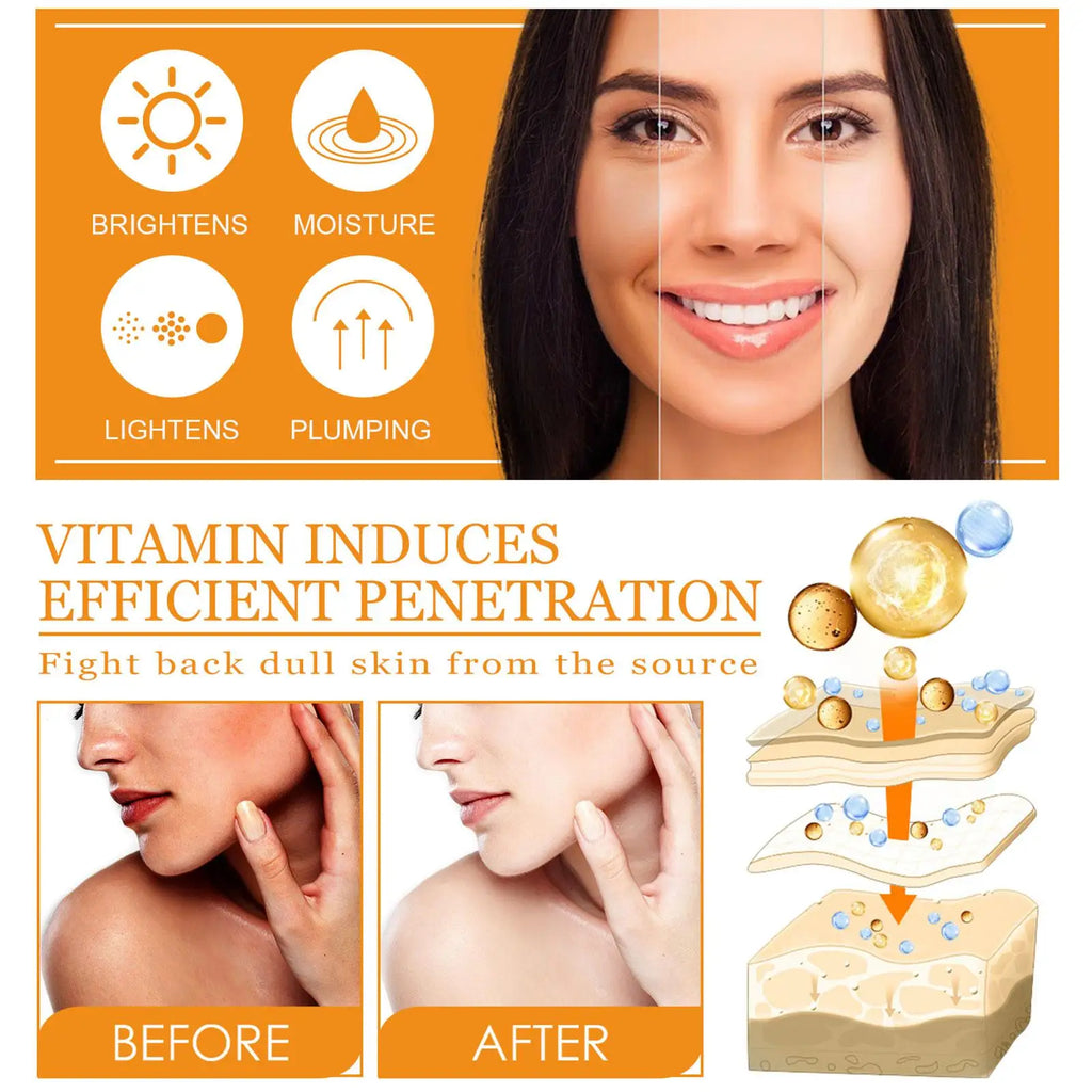 Gesichtsserum Vitamin C & Hyaluronsäure – Koreanisch gegen Pigmentflecken
