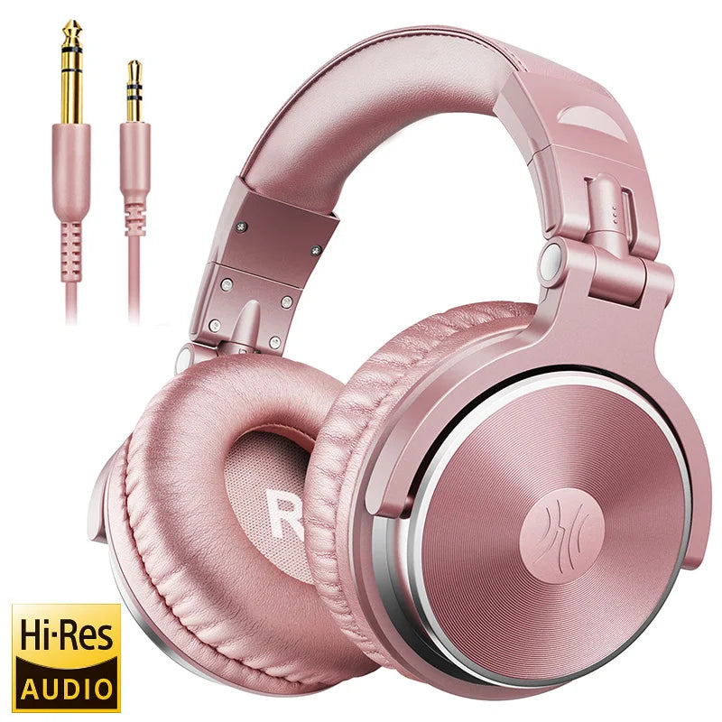 Oneodio Casque Studio DJ HiFi – Filaire Over-Ear Monitoring Musique & Gaming | Micro Intégré PC & Téléphone