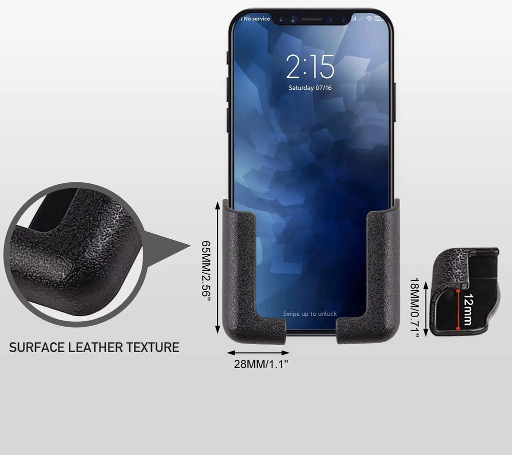 Support Téléphone Voiture Multifonction – Fixation Tableau de Bord, Crochet Mural & Suspension | Support Auto Universel
