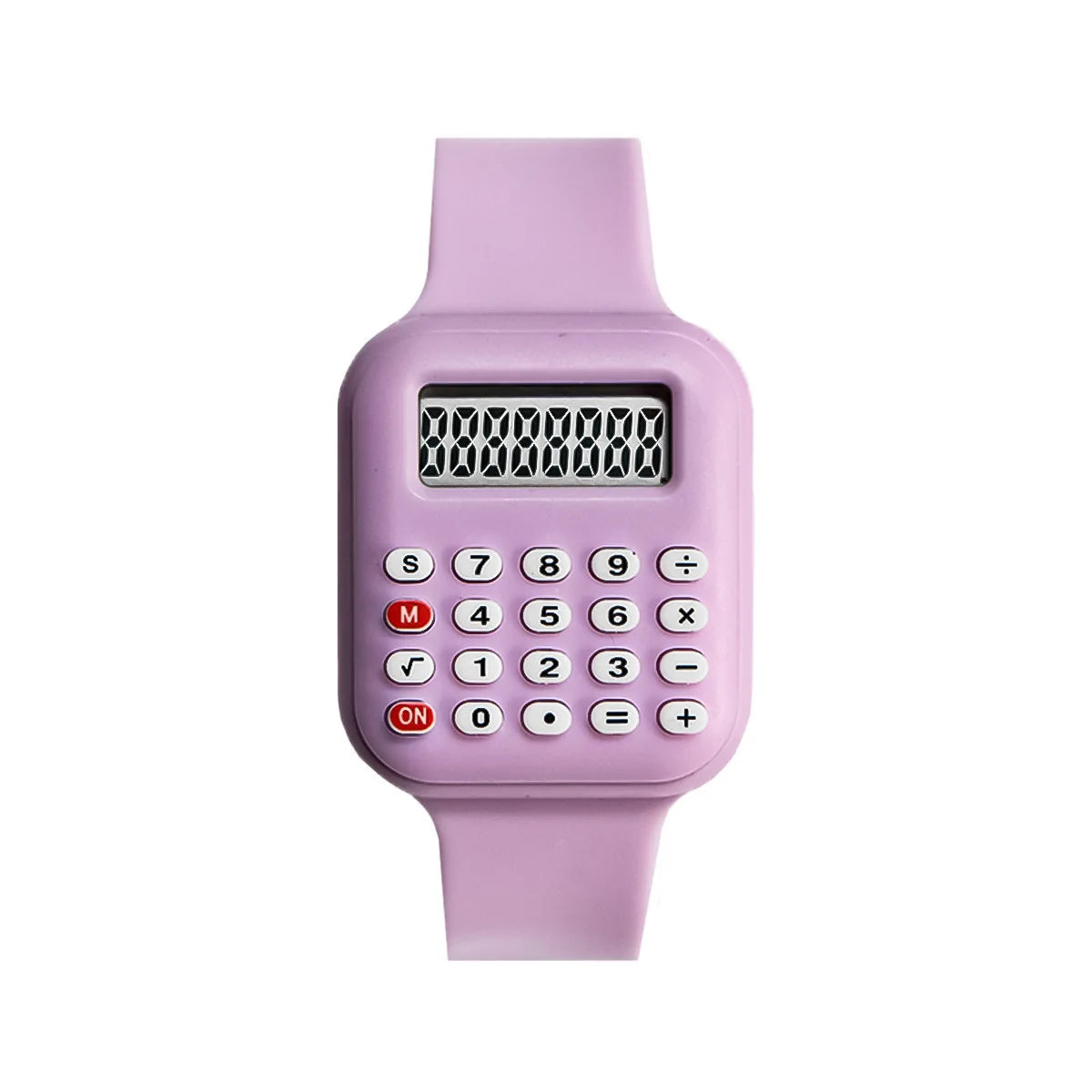 Montre Enfant Calculatrice Digital 2025 – Fille Garçon Student Heure Date Caoutchouc