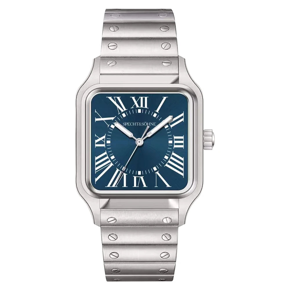 Montre Unisexe Specht & Söhne Luxe 34mm Quartz – Ultra-Fine Saphir Acier Étanche 50M