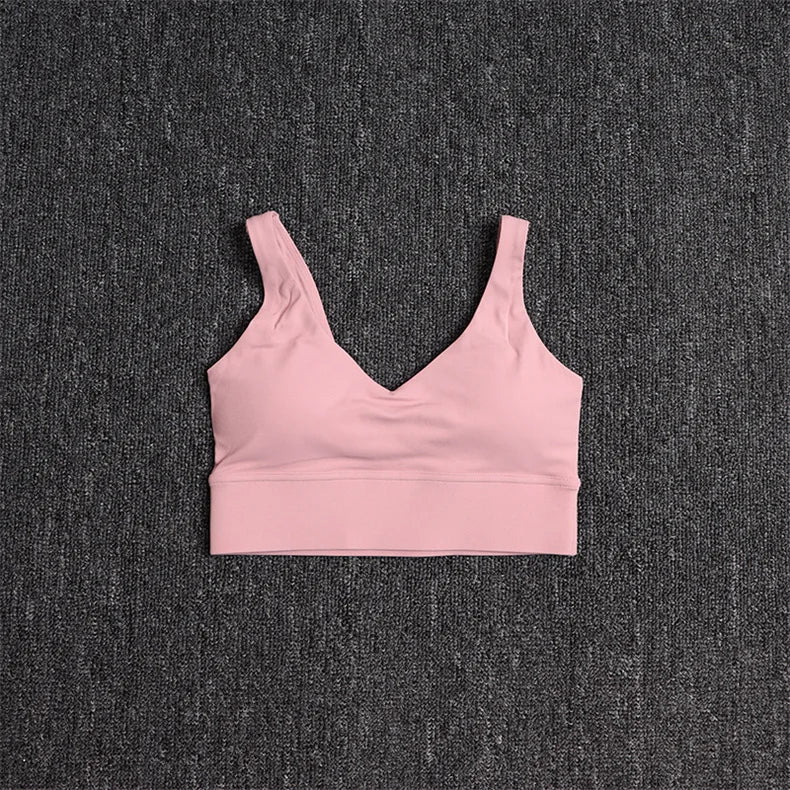 Brassière Sport Femme Dos Nu Sexy – Anti-Choc, Sans Manches | Yoga, Running & Gym | Top Fitness Gainant & Respirant