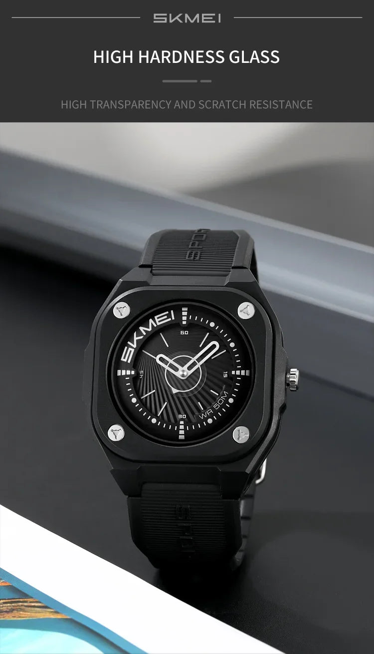 Montre Homme SKMEI 2329 Sport Business Quartz – Étanche Alarme Fashion Multifonction