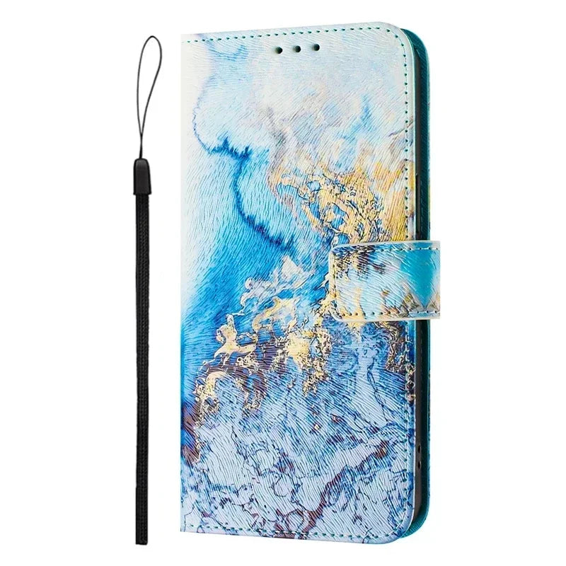 Coque Portefeuille OPPO A5 Pro 5G – Flip Case Cartoon Peint Fantaisie CPH2695