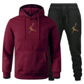 Ensemble Jogging Homme 2 Pièces Sweatshirt Manches Longues + Pantalon Casual Fitness Sport Automne Hiver Fashion Confortable Tendance Intemporel – Ensemble Jogging Premium 2 Pièces Sport Casual Automne Hiver | Mode Homme Sportswear Premium
