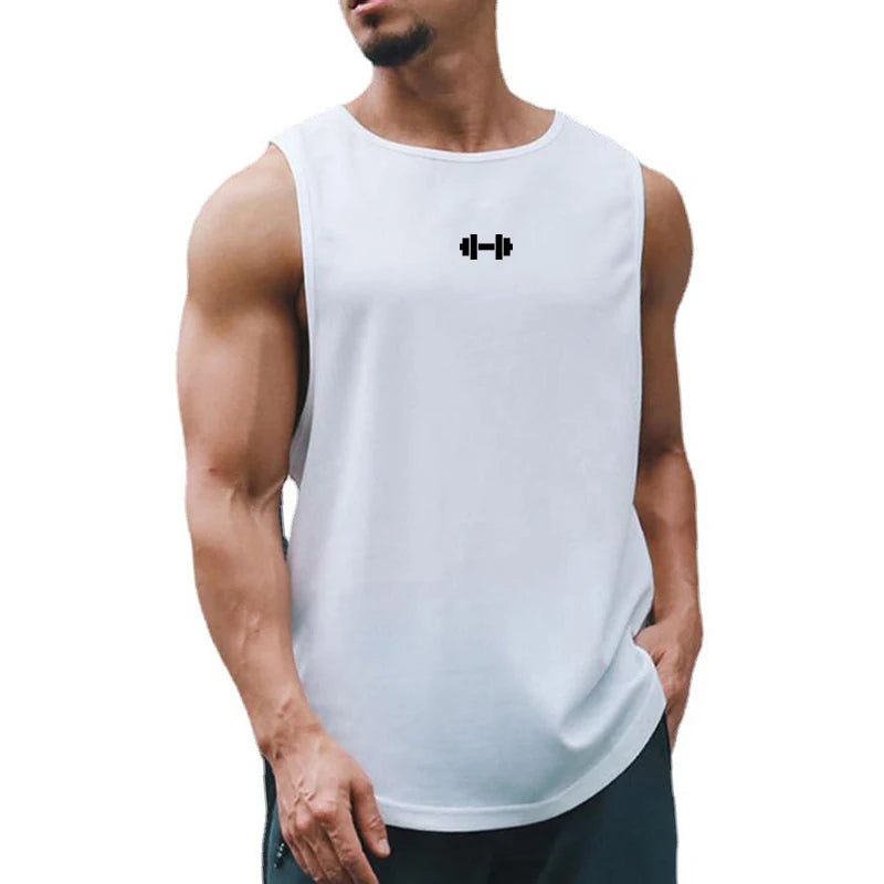Débardeur Homme Gym Fitness Séchage Rapide – Loose Bodybuilding Sans Manches Basketball Été | Mode Homme Sport Premium