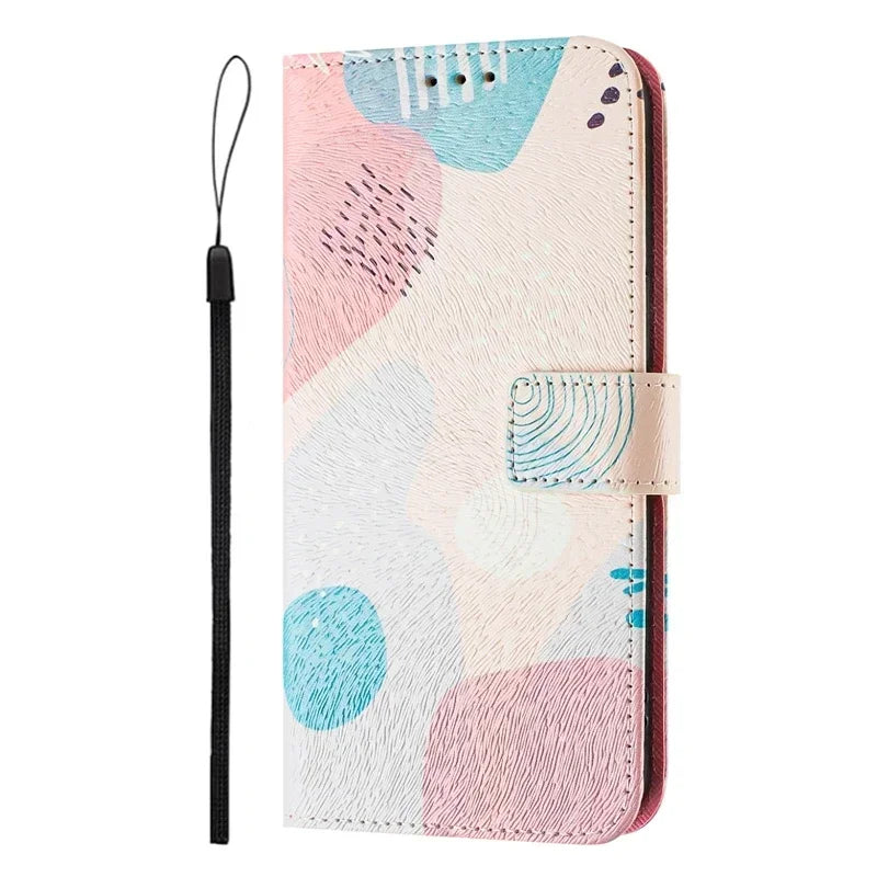 Coque Portefeuille OPPO A5 Pro 5G – Flip Case Cartoon Peint Fantaisie CPH2695