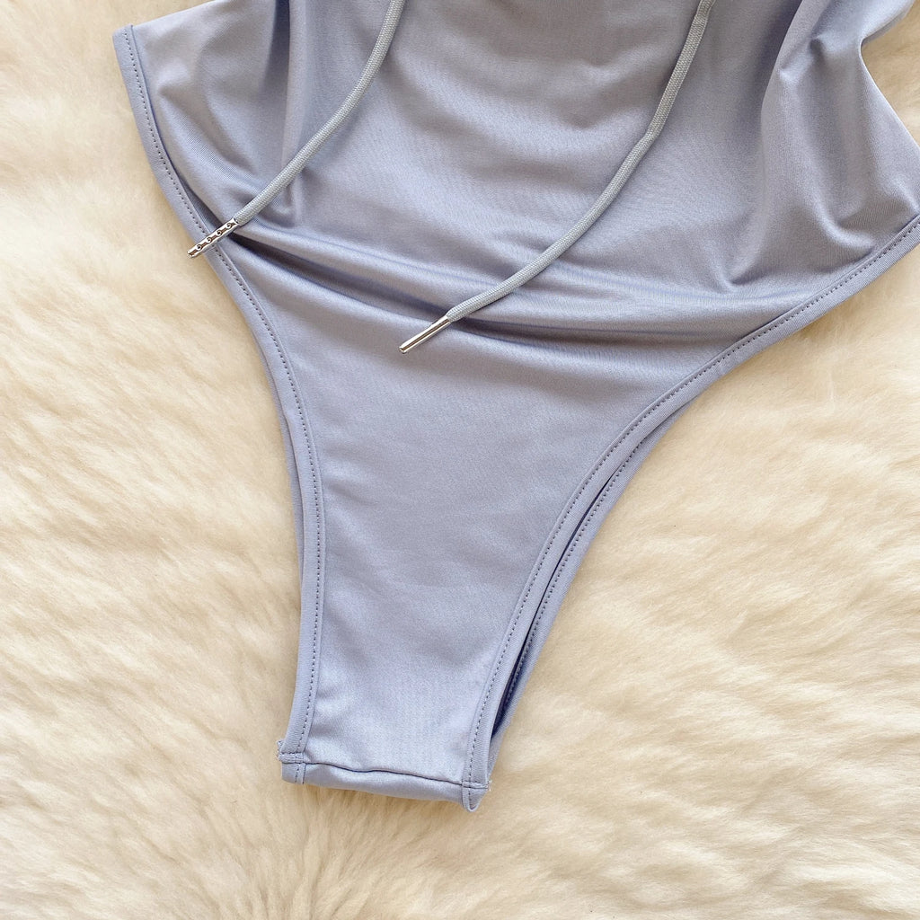 Combinaison Lingerie Femme Sexy Lapin Cosplay Déguisément Dos Nu Ajourné – Costume Roleplay Kawaii | Soirée