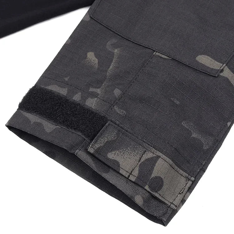 T-Shirt Tactique Homme Airsoft Combat Armée Paintball Chasse Respirant Outdoor Militaire | T-Shirt Tactique Outdoor Premium