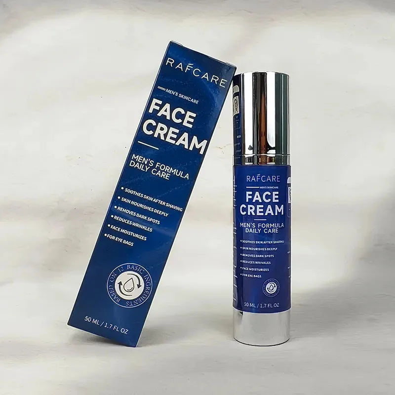 Crème Visage Homme Collagène & Rétinol – Anti-Âge, Hydratante & Anti-Rides | Acide Hyaluronique | Soin Quotidien