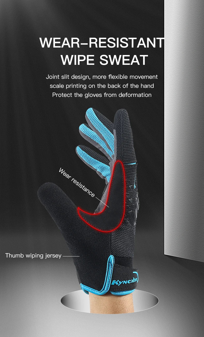 Gants VTT & Cyclisme Tactiles Anti-Chocs – Respirants & Légers | Mountain Bike, Fitness & Sport Outdoor | Printemps Été