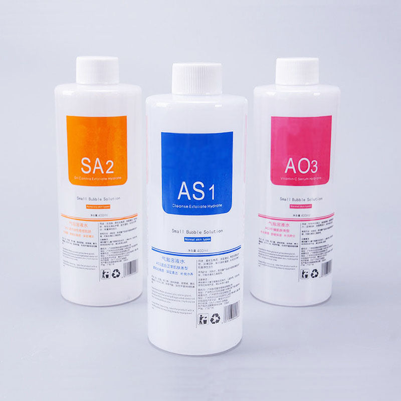 Professionelles Aqua Peel Serum AS1 SA2 AO3 – Hydra-Dermabrasions- und Tiefenreinigungslösung für das Gesicht