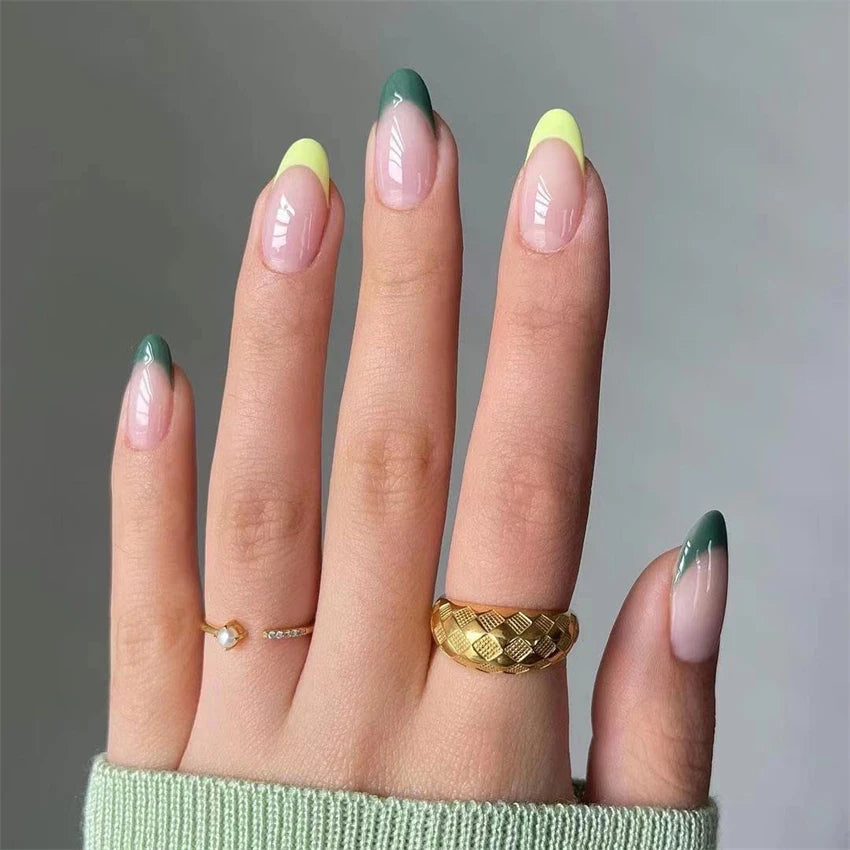 24 Faux Ongles Ballerina & Coffin Amovibles – Manucure Prête à Porter, Forme Amande & Coffin | Décoration Ongles Femme & Fille