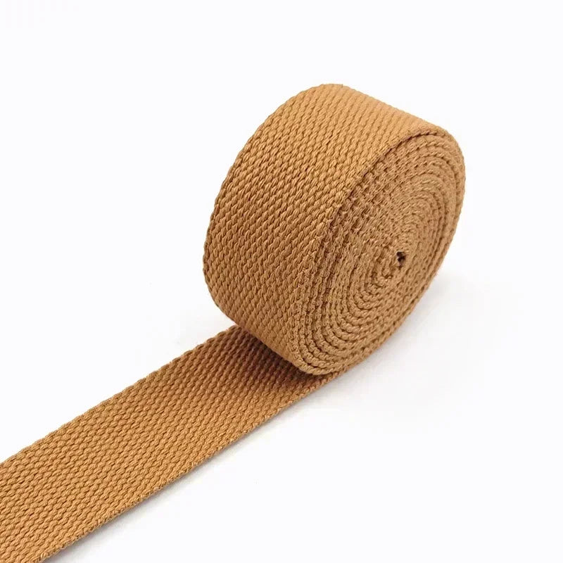 Sangle Coton 8M – Ruban Toile 20-50mm Couture DIY Sac Ceinture Bretelle Accessoires