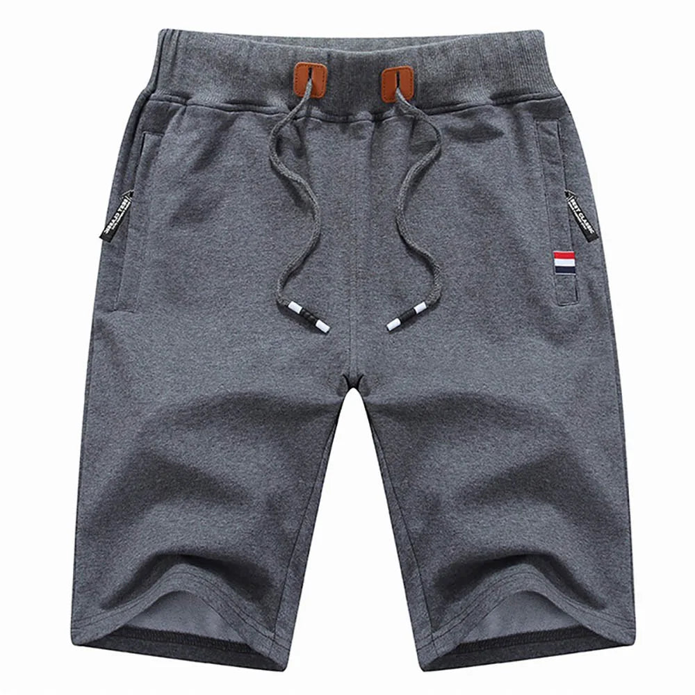 Short Homme Casual Uni Fitness Respirant Cordon Ajustable Été – Pantalon Court Sport Mode Tendance Confortable | Mode Homme Été