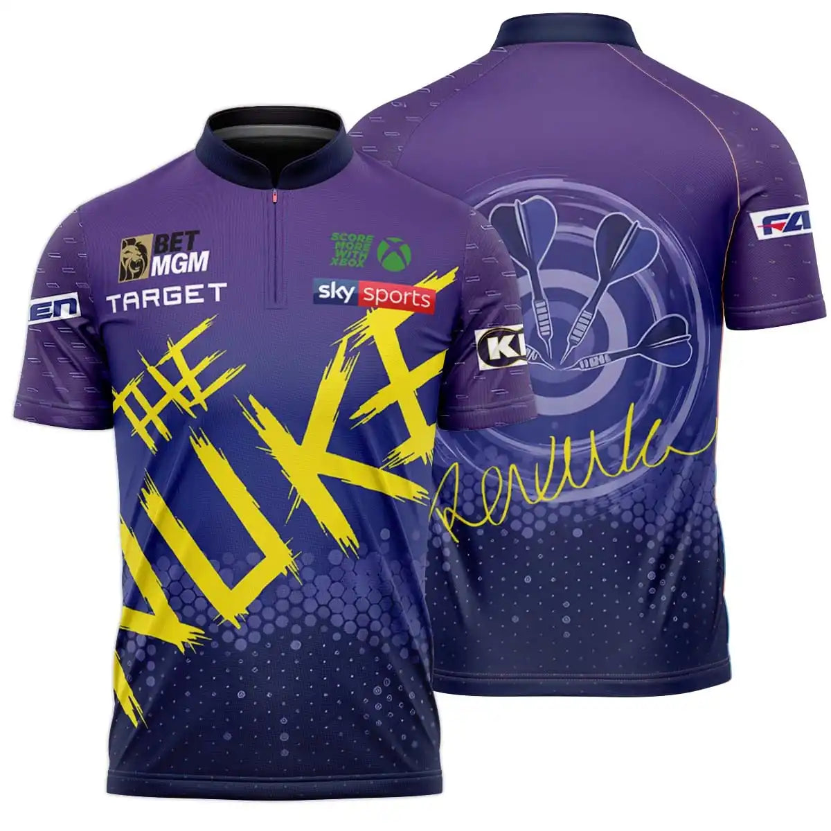 T-Shirt Fan Luke Littler "The Nuke" PDC Darts 2026 – 3D-gedrucktes Kurzarm-Trikot für Herren
