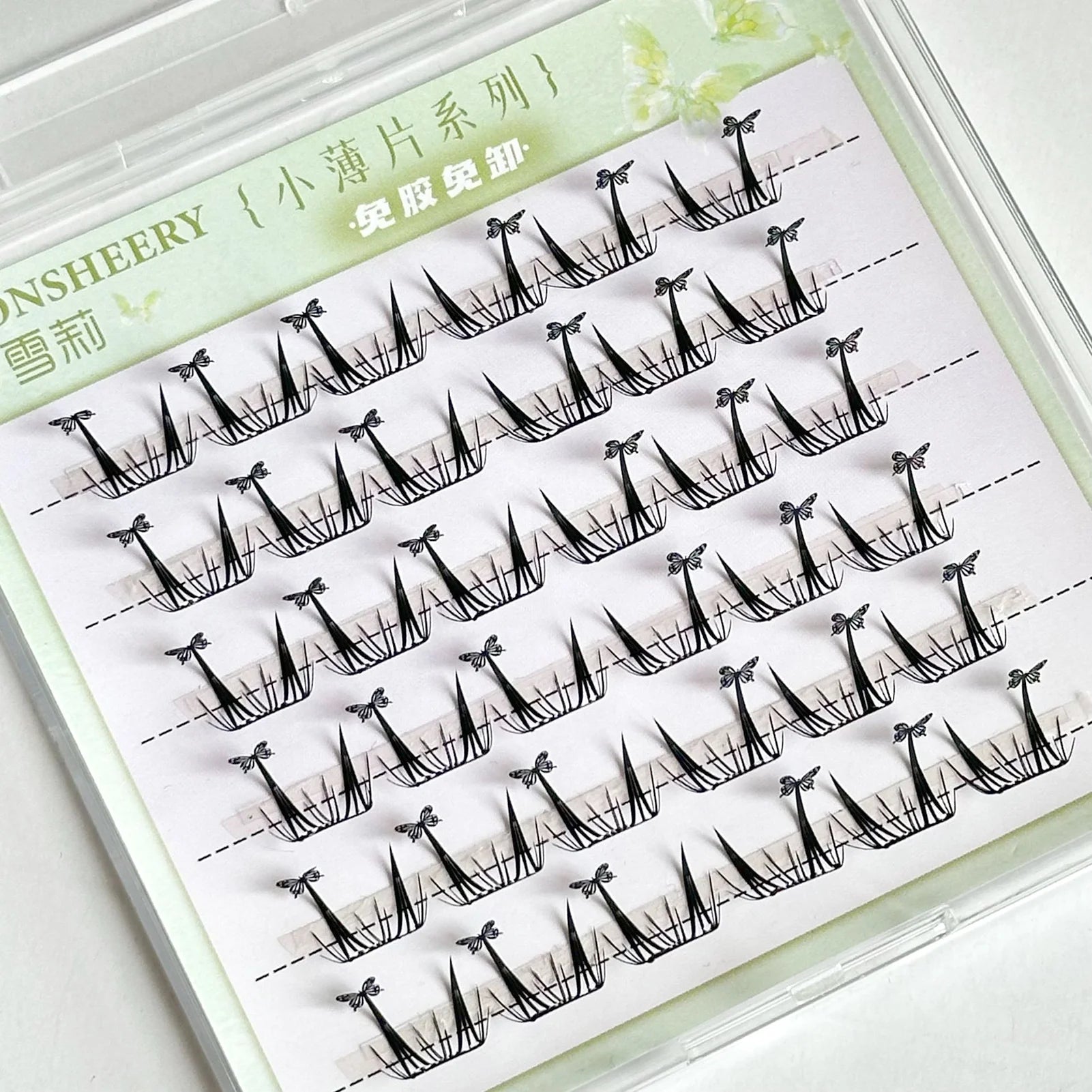 Faux Cils Cosplay Sans Colle – Clusters Effet Lifting | DIY Maquillage Naturel