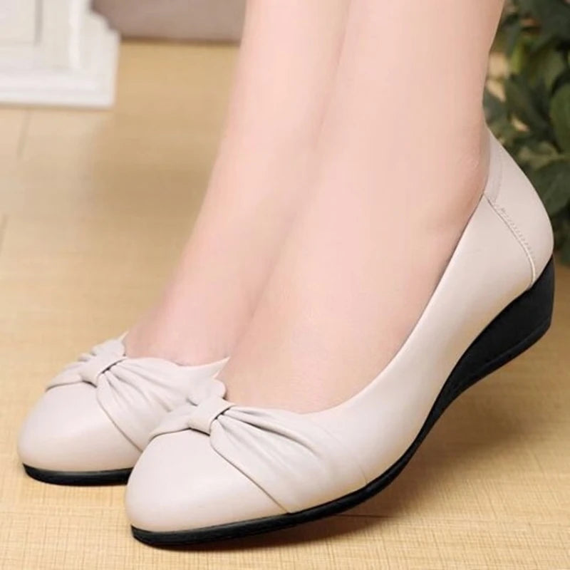 Loafers Cuir Verni Flat Femme Été 2023 – Légers Confortables Casual Outdoor Étudiantes