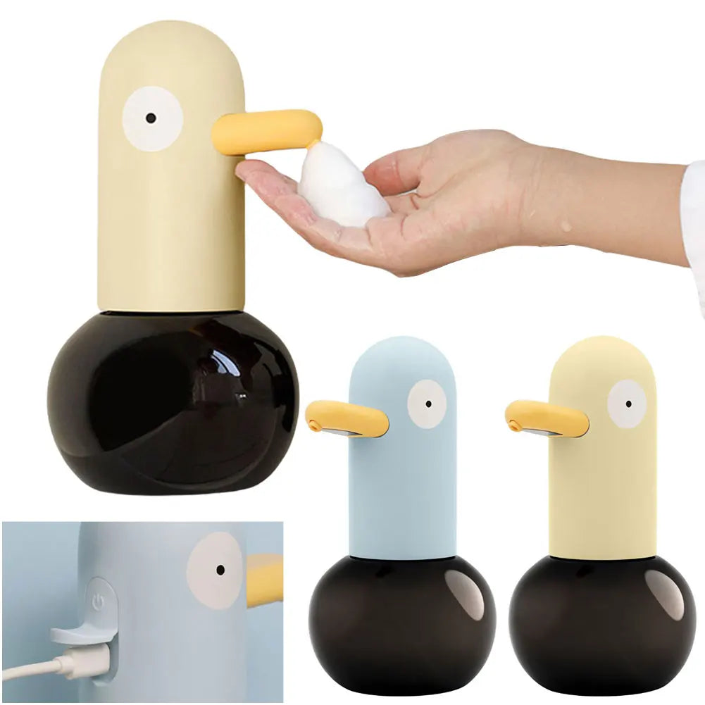 Distributeur de Savon Canard Mignon Sans Contact – Électrique Rechargeable, Automatique | Cuisine & Salle de Bain