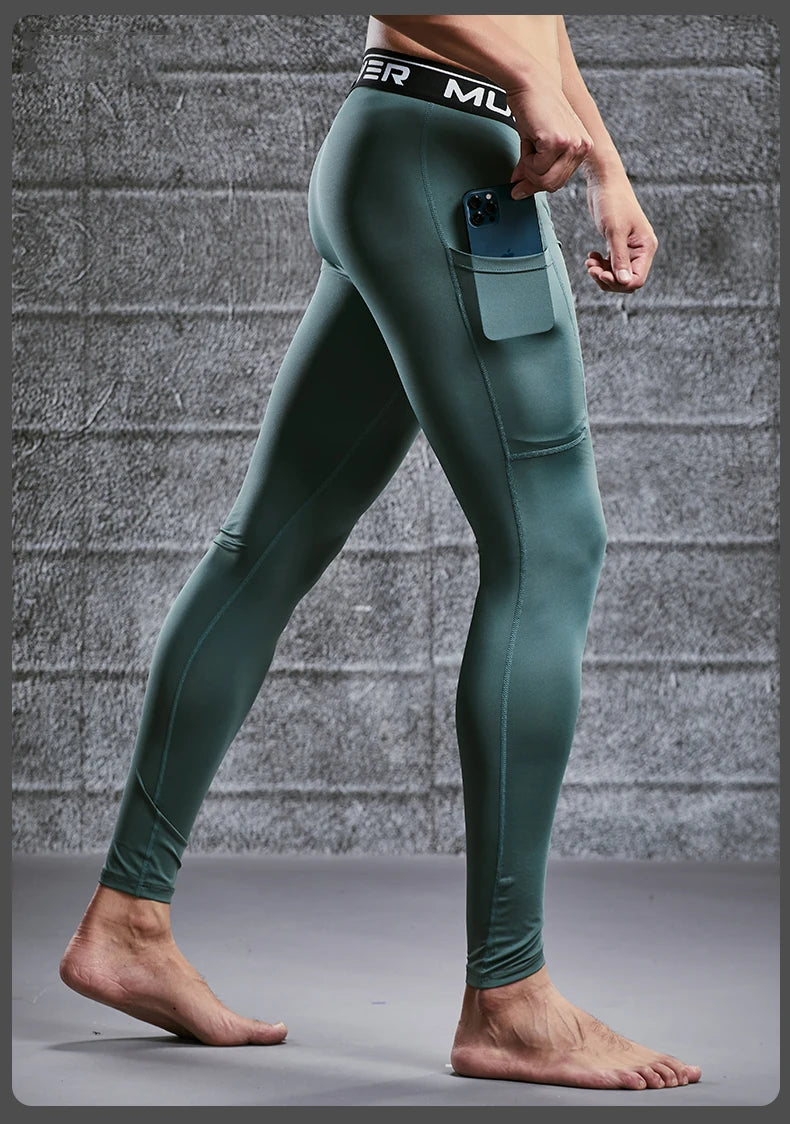 Herren Kompressionsleggings Gym Fitness Laufen Yoga Jogging Skinny Dry Fit Eng Anliegende Sporthose Bequem Leistungsstark Zeitlos – Premium Kompressionsleggings Gym Fitness Laufen Yoga Dry Fit | Herren Sport Kompressionsmode Premium