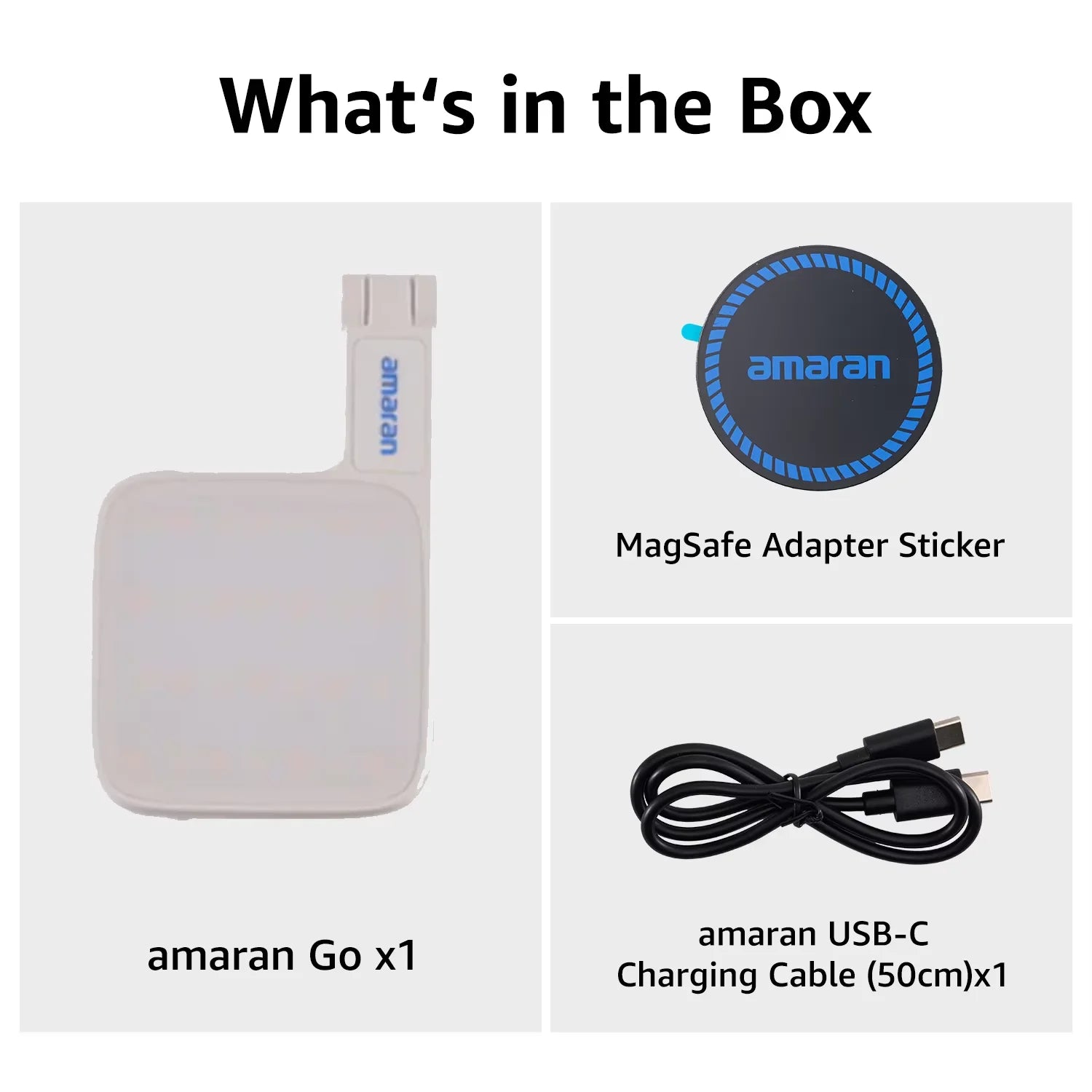 Lampe Selfie Magnétique amaran Go – Rechargeable Portable avec Miroir | Maquillage, Vidéo & TikTok