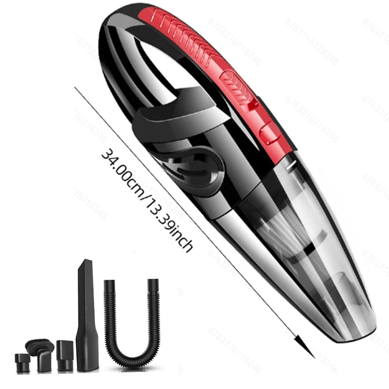 Aspirateur Portable Sans Fil USB Poils d'Animaux – Mini Aspiro Sec & Humide Voiture Maison | Nettoyage Rapide