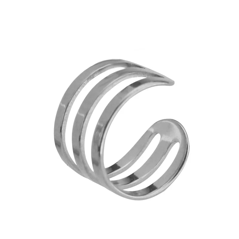 Ohrclip Herren Edelstahl Ohne Piercing